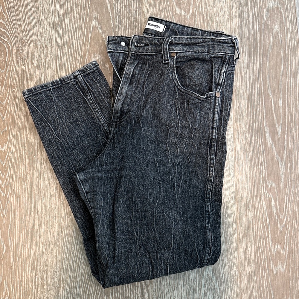 Wrangler Dark Gray Denim Pants
